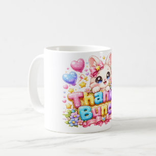 Caneca De Café Lindo Kawaii Obrigado por Tudo Nome do Gato Rosa P