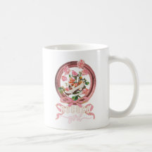 Lindo Nome de Menina Rosa Clássico Rococó Laço Sap