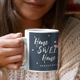 Caneca De Café Lindo roteiro personalizado de casa doce lar no Na
