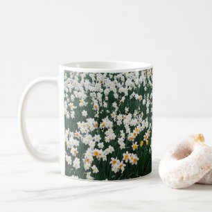 Caneca De Café 💐 ↷ lindos Daffodils Fabulosos Clássicos