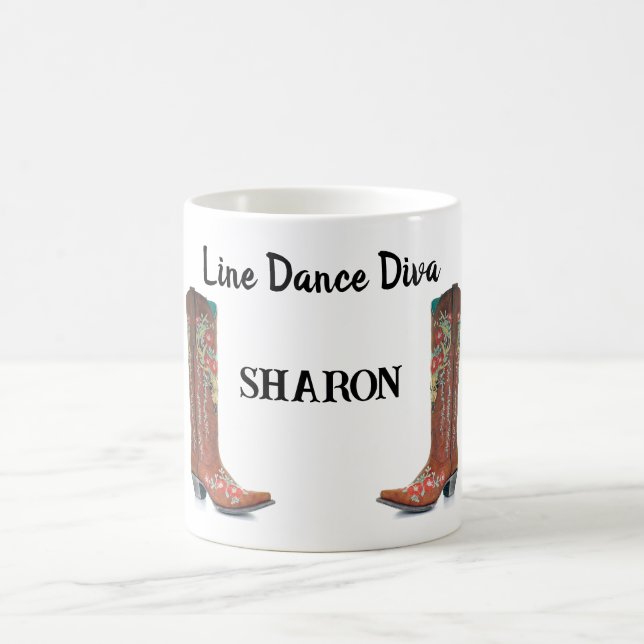 Caneca De Café Line Dance Diva Mug (Centro)