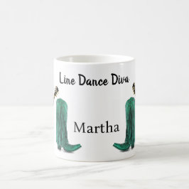 Caneca De Café Line Dance Diva Mug