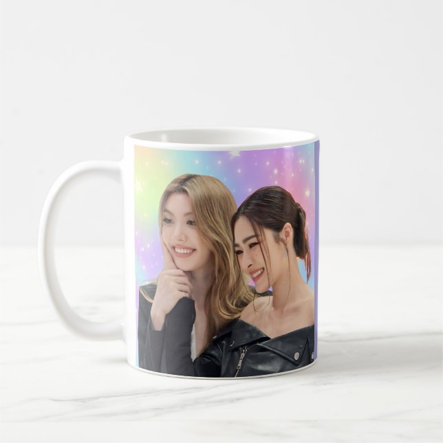 Caneca De Café LingOrm Ling Ling Kwong & Orm Thai GL Ship Couple (Esquerda)