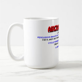 Caneca De Café Língua de Engenheiro da aeronave 101