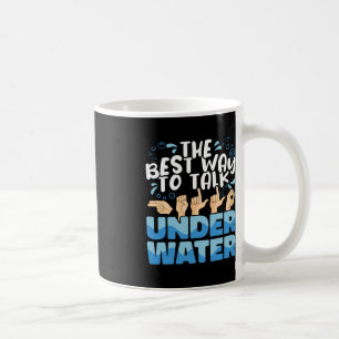 Caneca De Café Língua de sinais americana é a melhor maneira de f