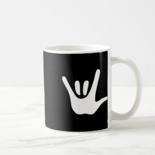Caneca De Café Linguagem Americana de Sinais Amor Asl Conscientiz