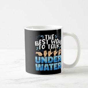 Caneca De Café Linguagem de Sinais Americana A Melhor Maneira de 