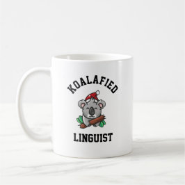 Caneca De Café Linguista Koalafied