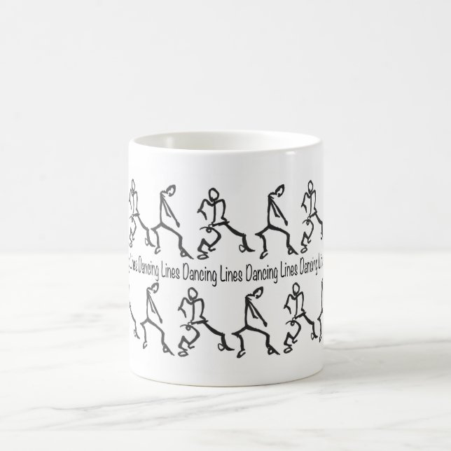 Caneca De Café Linha dança (Centro)
