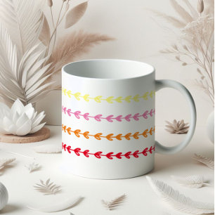 Caneca De Café Linha de Folgas Personalizável