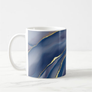 Caneca De Café Linha Dourada: Inkscape de Abstrato de luxo