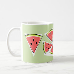 Caneca De Café Linha Verde de Melancia