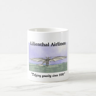 Caneca De Café Linhas aéreas de Lilienthal