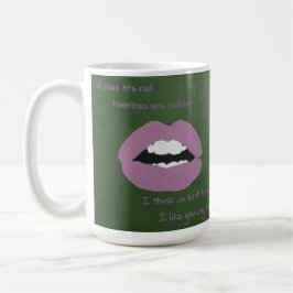 Caneca De Café Linhas Clichês para o Dia dos Namorados