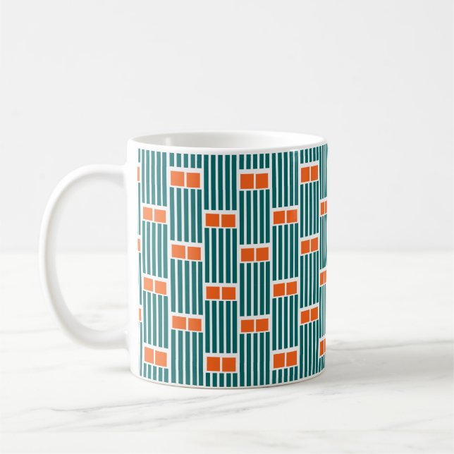 Caneca De Café Linhas e Caixas de Teto (Esquerda)
