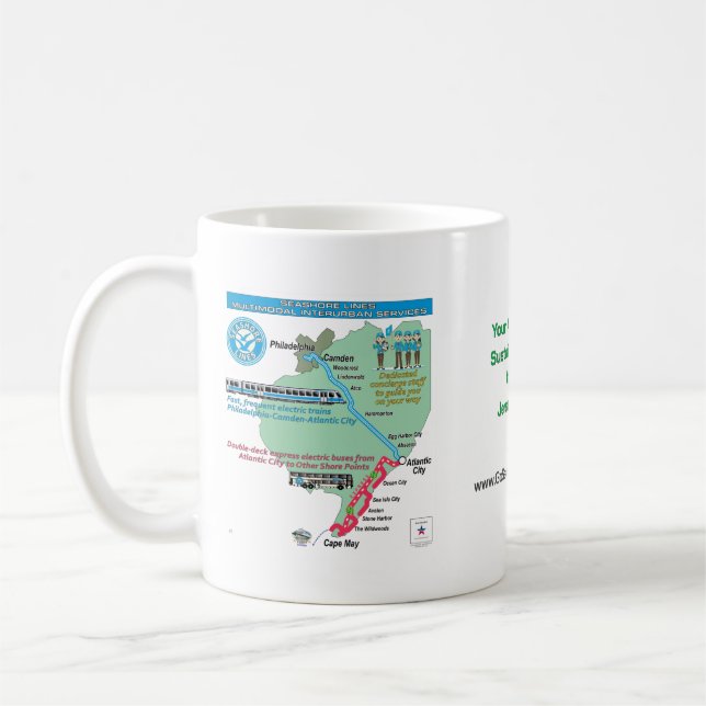 CANECA DE CAFÉ LINHAS MARÍTIMAS ASR (CAMPO DE AÇO E MAPA) MASSA D (Esquerda)