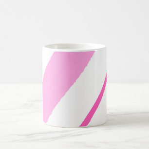 Caneca De Café Linhas rosa