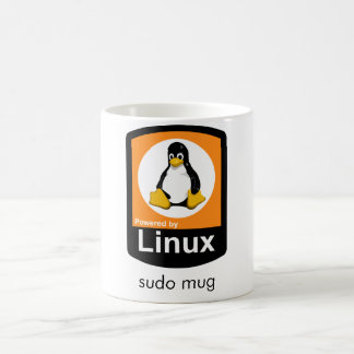 Caneca De Café Linux - sudo Mug