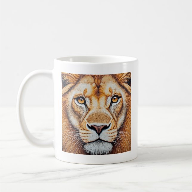 Caneca De Café Lion (Esquerda)