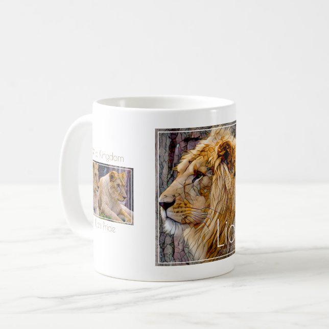 Caneca De Café Lion [Classic Mug] (Frente Esquerda)