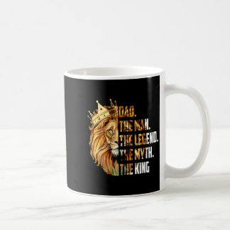 Caneca De Café Lion Dad The Man The Myth The Legend Grandpa Fathe