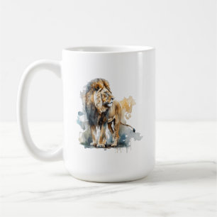 Caneca De Café Lion Mug