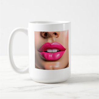 Caneca De Café Lip-Impressão Premium: Sipping in Style