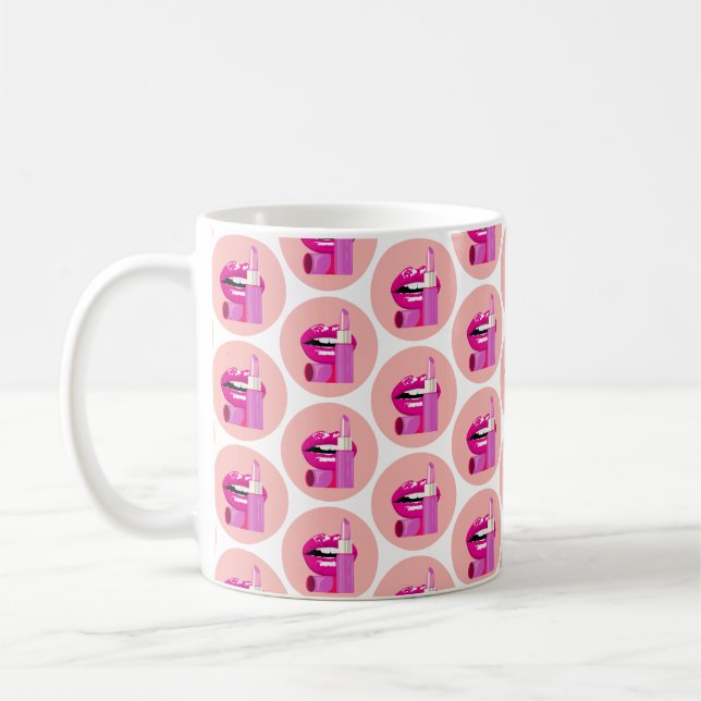 Caneca De Café Lips (Esquerda)