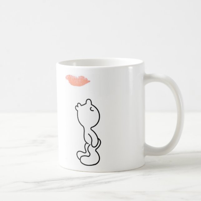 Caneca De Café Lipstick Mark Mug (Direita)