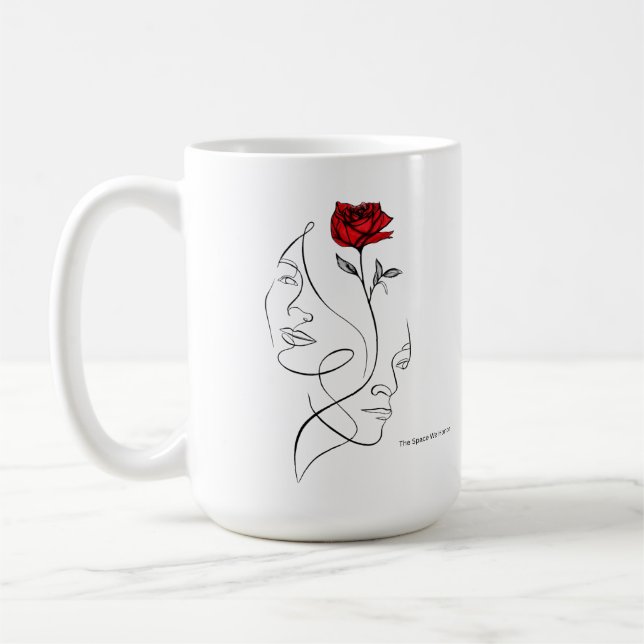 Caneca de Café Lírica MemoryUs “O Espaço Que Honra (Esquerda)
