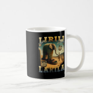 Caneca De Café Lirili Larila - Meme de Loucura Italiana