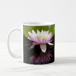 Caneca De Café Lírio de Água Rosa