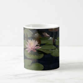 Caneca De Café Lírio de Água Rosa