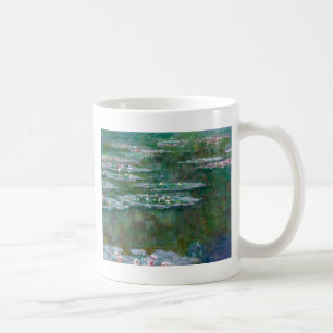 Caneca De Café Lírios de água de Claude Monet //