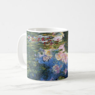 Caneca De Café Lírios de Claude Monet, Vintage Garden Art