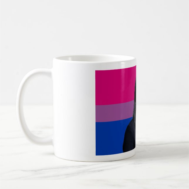 Caneca De Café Lisa Nandy Bandeira Bissexual Mug (Esquerda)