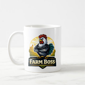 Caneca De Café Lista de chefes da fazenda