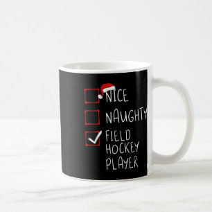 Caneca De Café Lista de Jogadores de Hóquei de Campo Nice Naughty