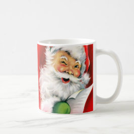Caneca De Café Lista de Natal dos Papais noeis Winking
