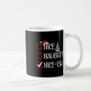 Caneca De Café Lista de Natal Engraçada Humor Simpático
