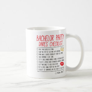 Caneca De Café Lista de Verificação para Festa de Despedida de So