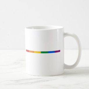 Caneca De Café Listra do orgulho gay