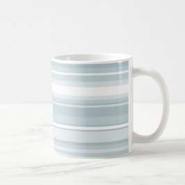 Caneca De Café Listras azuis de gelo