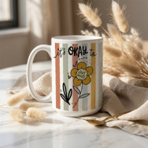 Listras Boho Floral Tudo Bem Recomeçar  
