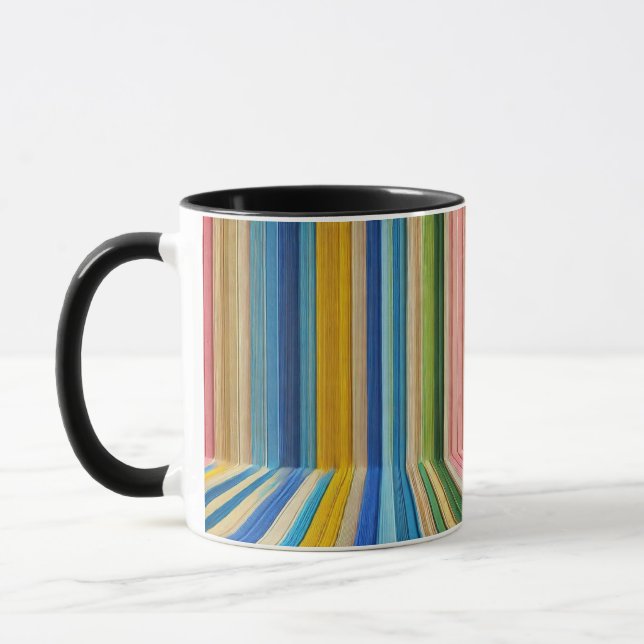 Caneca de Café Listras Clássicas de Conforto (Esquerda)