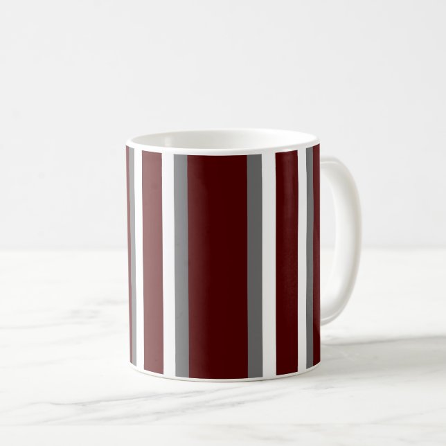 Caneca De Café Listras de Polo Texas College Station (Frente Esquerda)