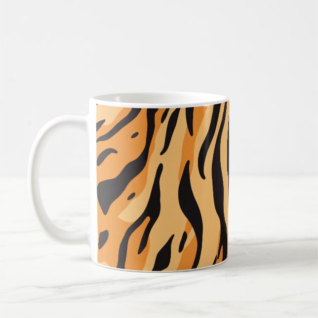 Caneca De Café Listras de Tigre (Esquerda)