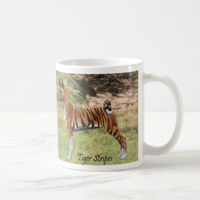 Caneca De Café Listras do tigre (Direita)