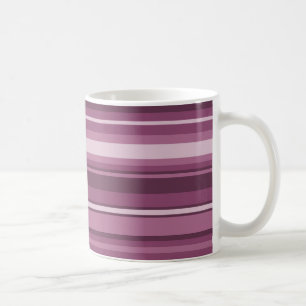 Caneca De Café Listras Mauve