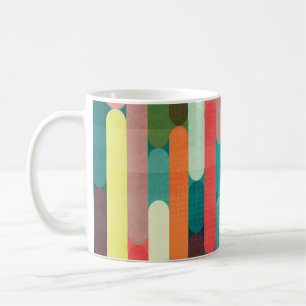 Caneca De Café Listras retrorreflectoras: desenhe um padrão sem s